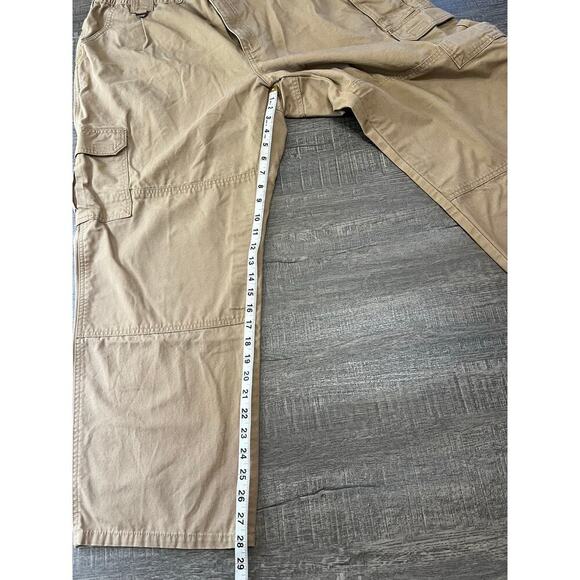 5-11 Tactical Men's Cotton Canvas Cargo Pants 44X30, Coyote. Style# 74251 - Picture 9 of 10